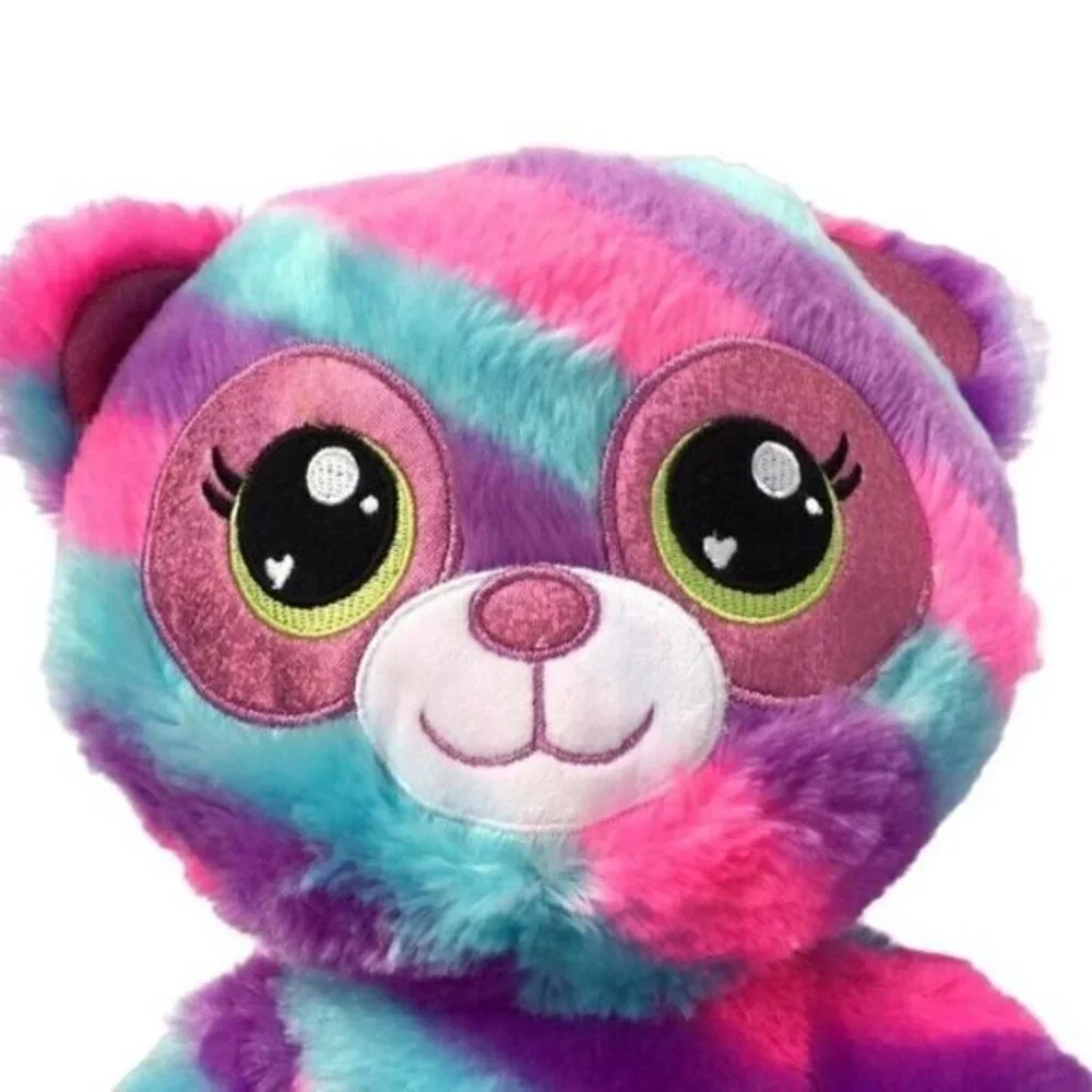 Build A Bear Heartables Safari Stripes Bear Plush